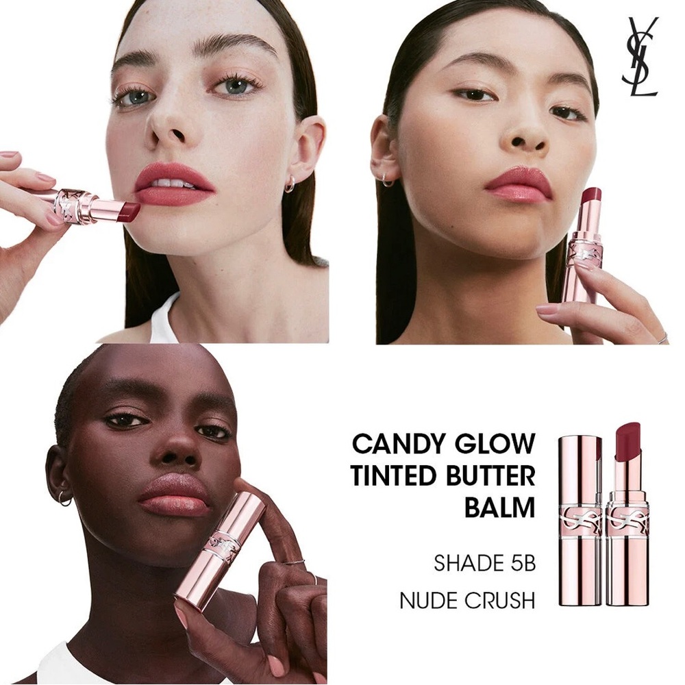 Yves Saint Laurent LOVESHINE CANDY GLOW - 5B Nude Crush - Picture 4 of 7